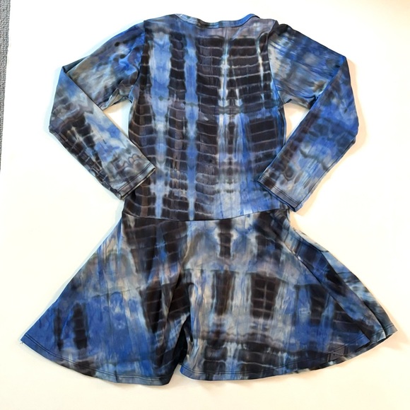 Dori Creations Blue Tie Dye Dress - Picture 4 of 4